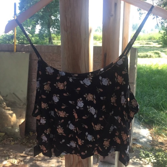 Floral crop top - Picture 5 of 8